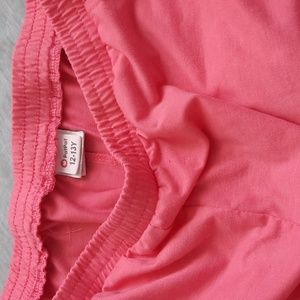Kids light pink shorts